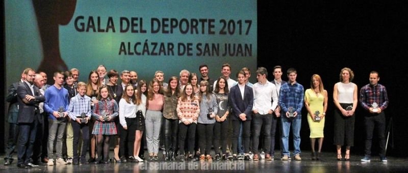 Alcázar de San Juan premió a sus mejores deportistas en la Gala del Deporte