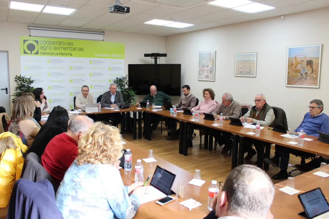 Reuni&oacute;n del Consejo Rector de Cooperativas Agro-alimentarias Castilla-La Mancha