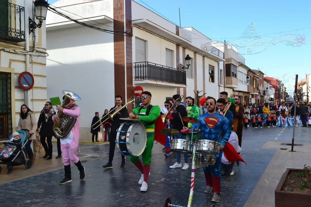 desfile infantil, charanga