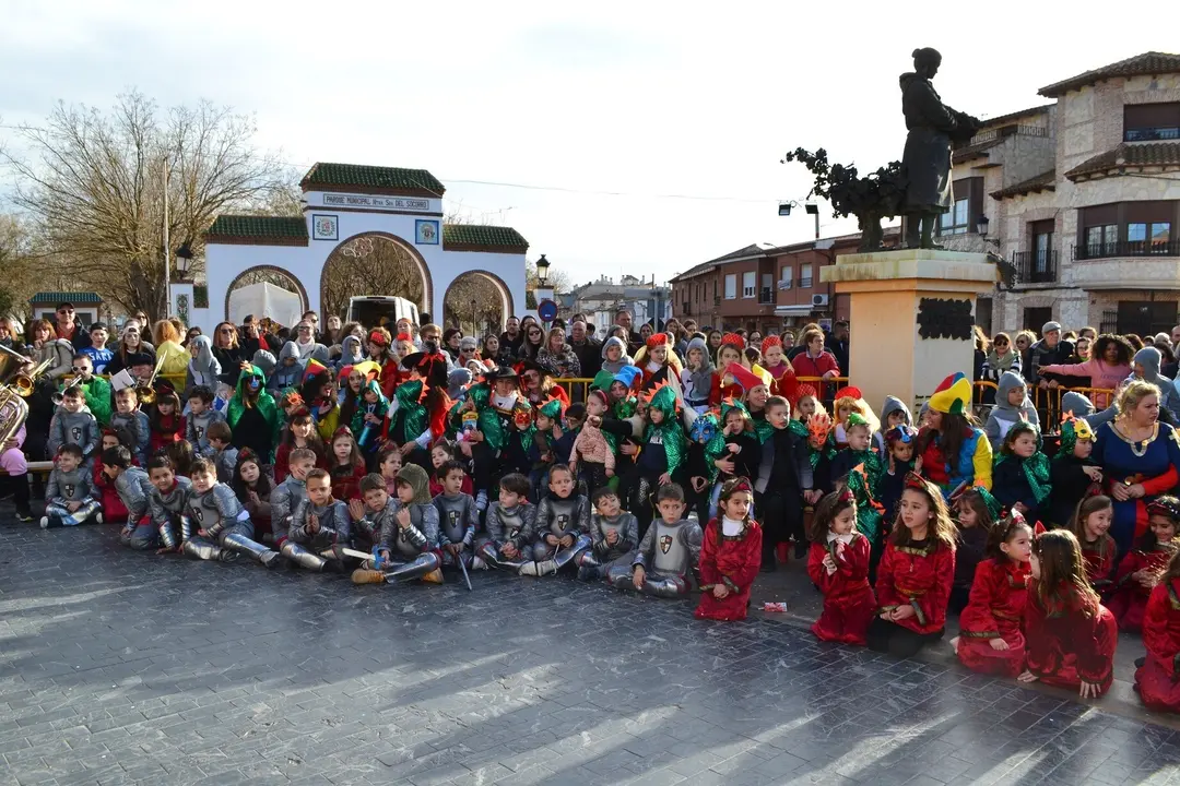 desfile infantil, Corro
