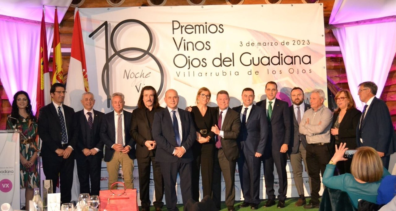 Premios El Progreso. Foto de familia