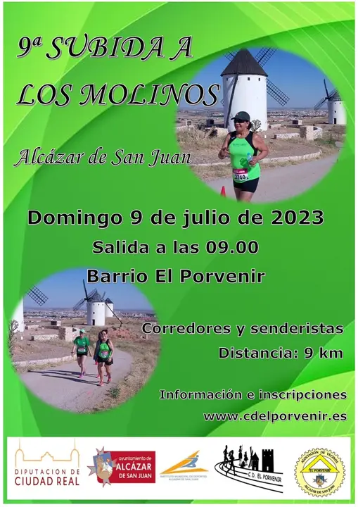 Cartel IX Subida a los Molinos