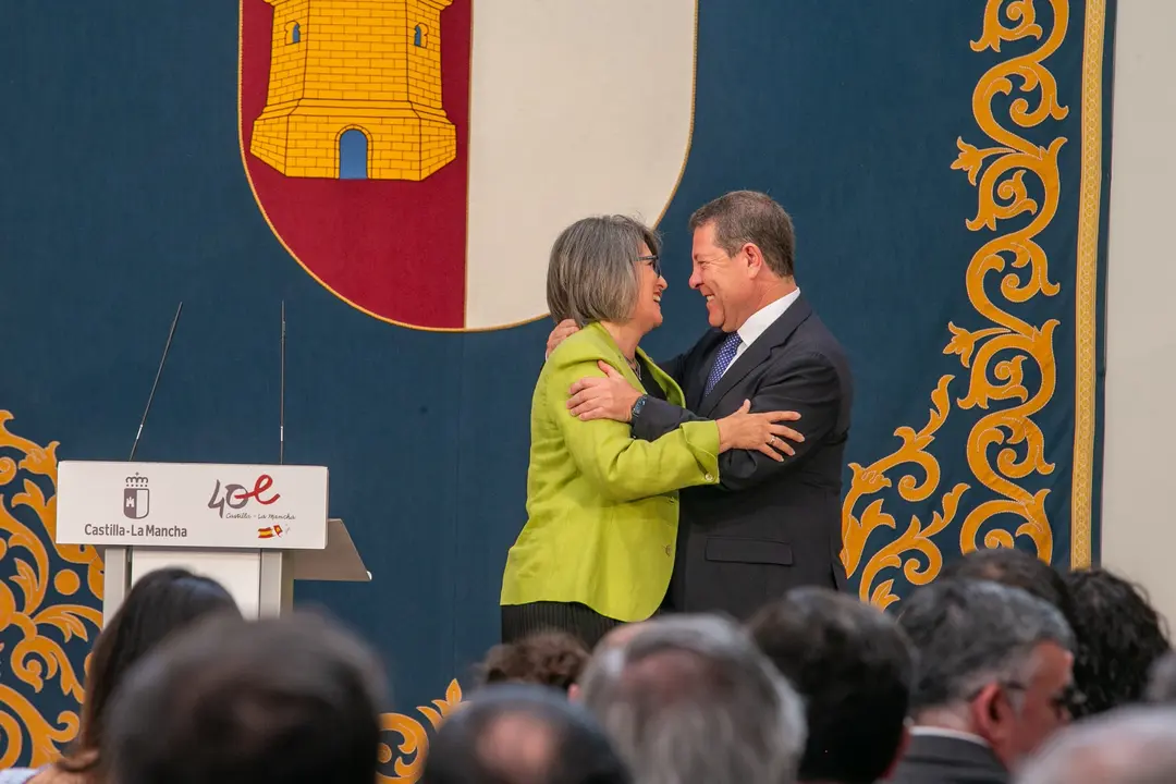 Toledo, 11 de julio de 2023.- El presidente de Castilla-La Mancha, Emiliano Garc&iacute;a-Page, preside acto de toma de posesi&oacute;n de los consejeros del nuevo ejecutivo auton&oacute;mico. (Fotos: A. P&eacute;rez Herrera // JCCM)