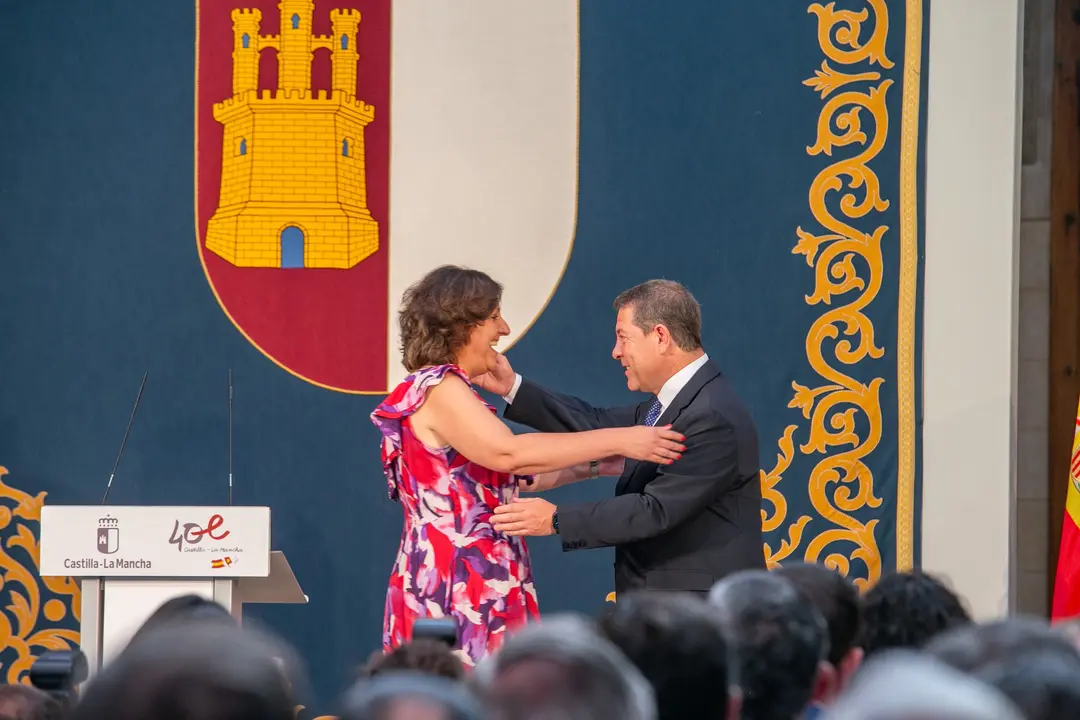 Toledo, 11 de julio de 2023.- El presidente de Castilla-La Mancha, Emiliano Garc&iacute;a-Page, preside acto de toma de posesi&oacute;n de los consejeros del nuevo ejecutivo auton&oacute;mico. (Fotos: A. P&eacute;rez Herrera // JCCM)