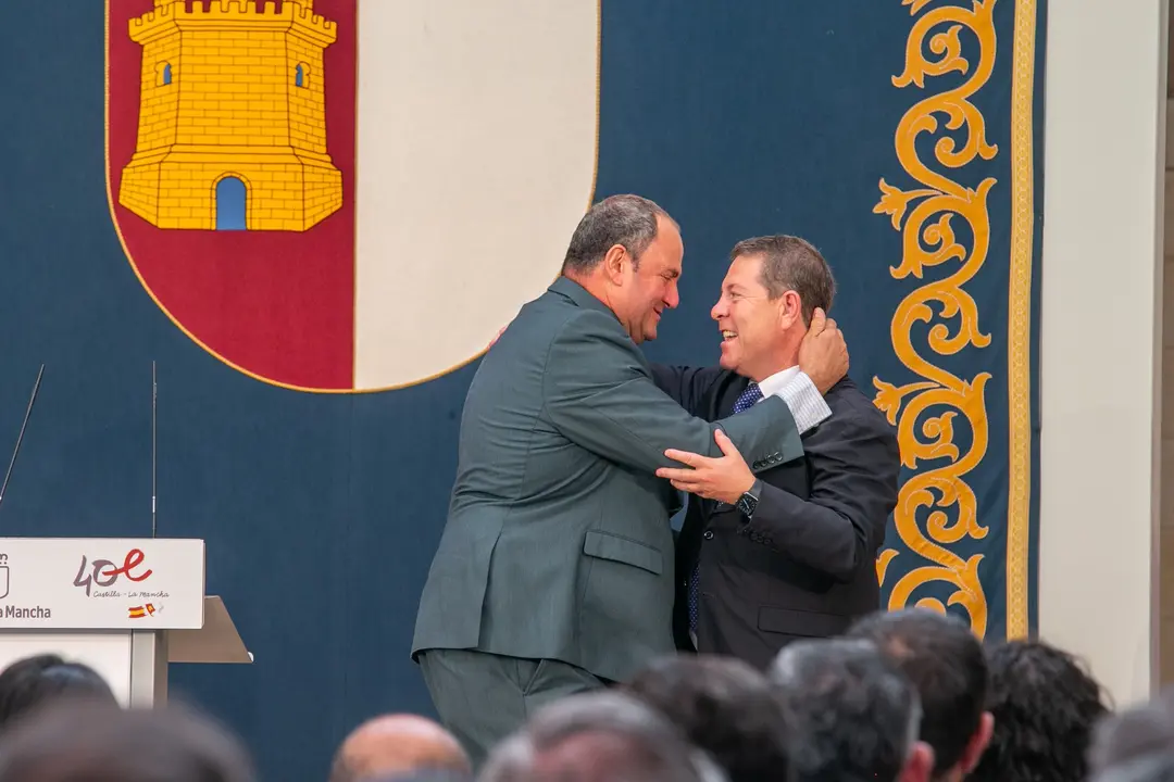 Toledo, 11 de julio de 2023.- El presidente de Castilla-La Mancha, Emiliano Garc&iacute;a-Page, preside acto de toma de posesi&oacute;n de los consejeros del nuevo ejecutivo auton&oacute;mico. (Fotos: A. P&eacute;rez Herrera // JCCM)