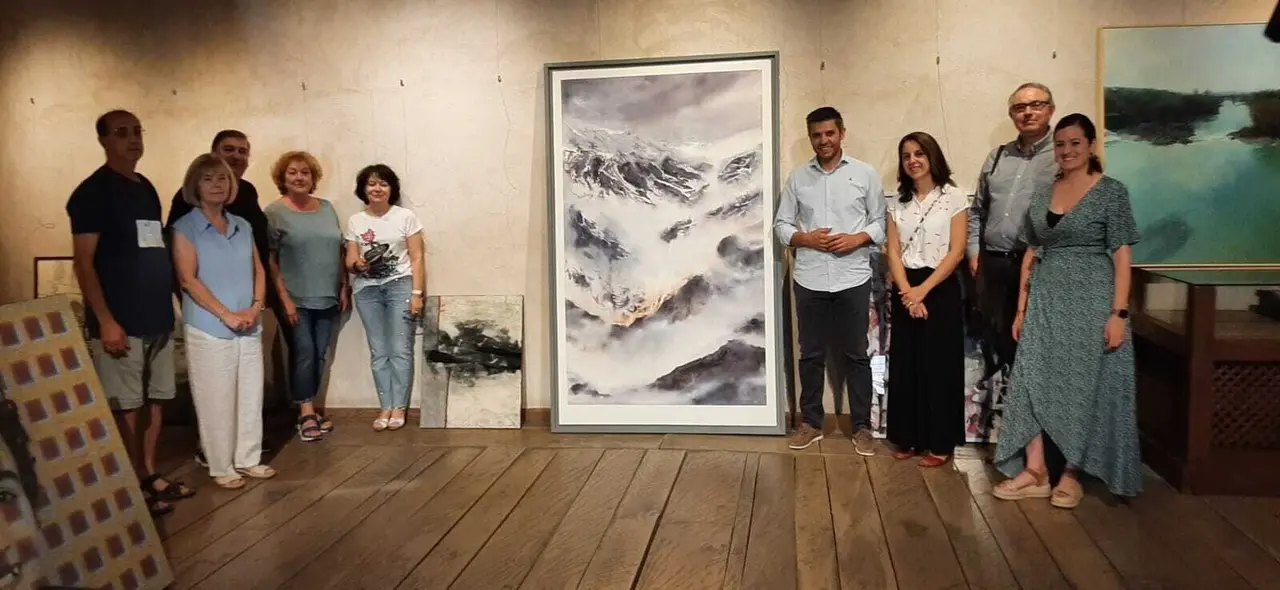 Jurado y obra ganadora premios pintura criptana