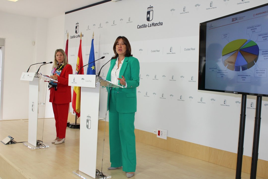 Blanca Fernández en presentación de las inversiones