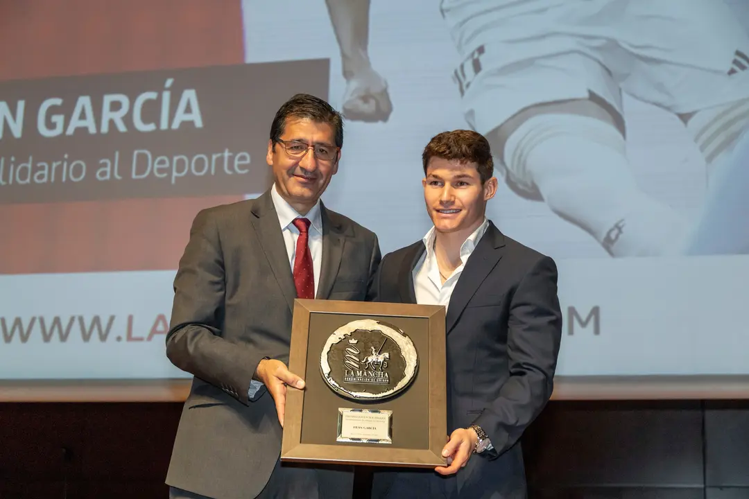Fran Garcia, Premio Solidario 2023, en categor&iacute;a 'Deportes'