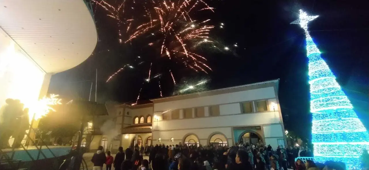 Encendido luces Miguel Esteban 2