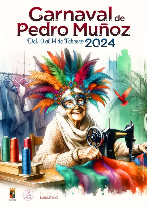 CARTEL CARNAVAL PEDRO MU&Ntilde;OZ