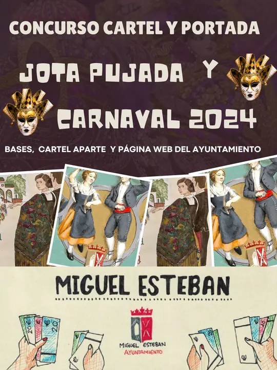 Cartel consurso portada Carnaval Miguel Esteban