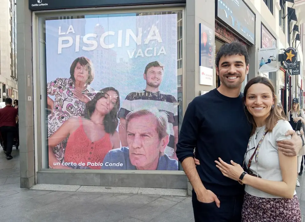 La piscina vac&iacute;a en Gran V&iacute;a