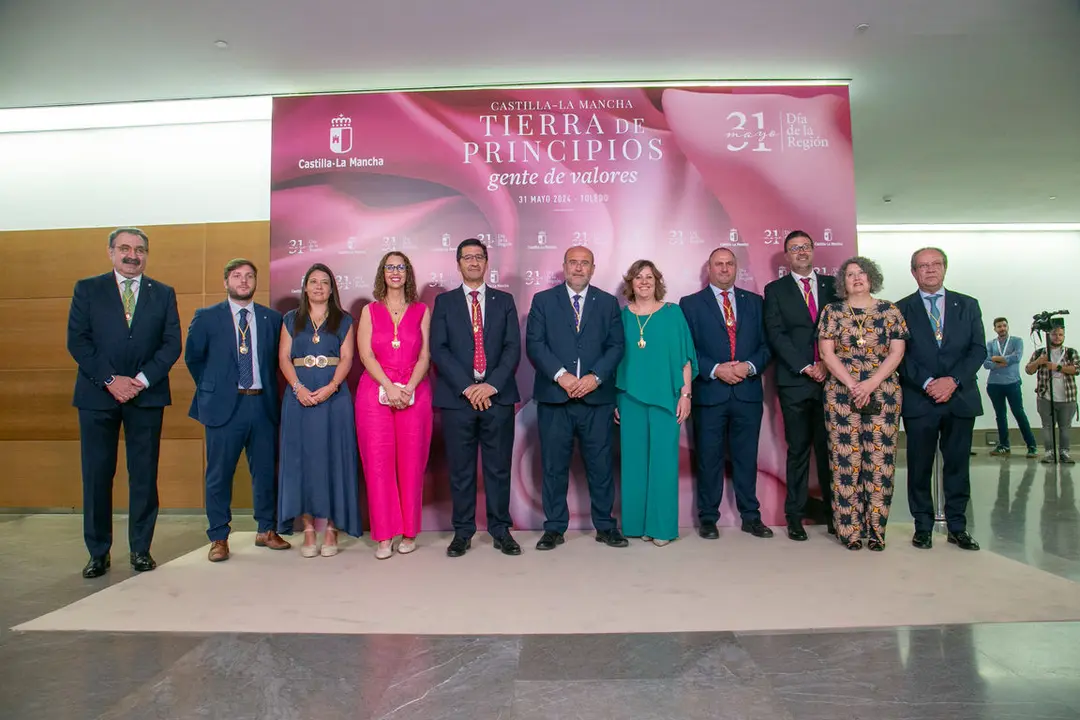 Toledo, 31 de mayo de 2024.- El jefe del Ejecutivo auton&oacute;mico, Emiliano Garc&iacute;a-Page, preside el acto institucional del D&iacute;a de Castilla-La Mancha que se celebra en el Palacio de Congresos &acute;El Greco&acute;. (Fotos:  A. P&eacute;rez Herrera //  JCCM)