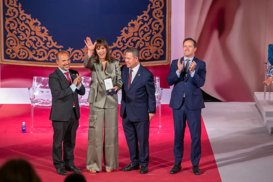 Toledo, 31 de mayo de 2024.- El jefe del Ejecutivo auton&oacute;mico, Emiliano Garc&iacute;a-Page, preside el acto institucional del D&iacute;a de Castilla-La Mancha que se celebra en el Palacio de Congresos &acute;El Greco&acute;. (Fotos:  A. P&eacute;rez Herrera //  JCCM)