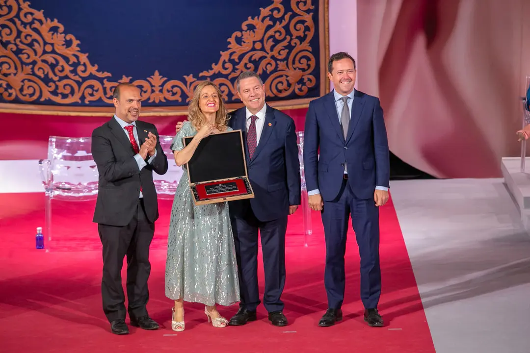 Toledo, 31 de mayo de 2024.- El jefe del Ejecutivo auton&oacute;mico, Emiliano Garc&iacute;a-Page, preside el acto institucional del D&iacute;a de Castilla-La Mancha que se celebra en el Palacio de Congresos &acute;El Greco&acute;. (Fotos:  A. P&eacute;rez Herrera //  JCCM)