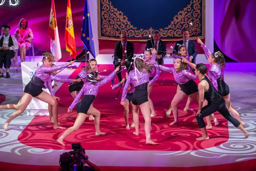 Toledo, 31 de mayo de 2024.- El jefe del Ejecutivo auton&oacute;mico, Emiliano Garc&iacute;a-Page, preside el acto institucional del D&iacute;a de Castilla-La Mancha que se celebra en el Palacio de Congresos &acute;El Greco&acute;. (Fotos:  A. P&eacute;rez Herrera //  JCCM)