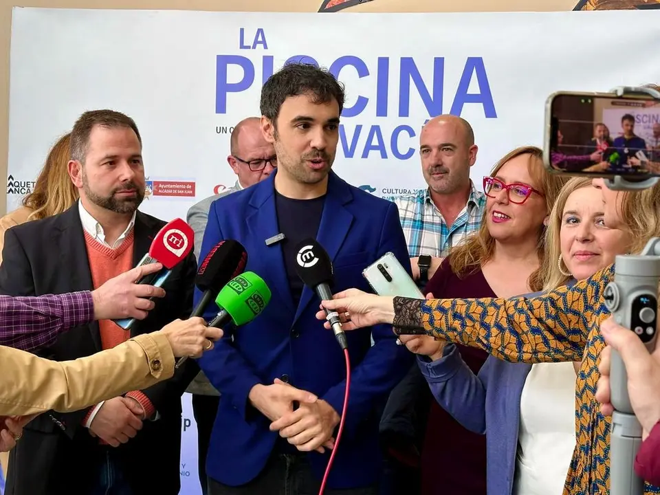 Pablo Conde, director de La piscina vacia