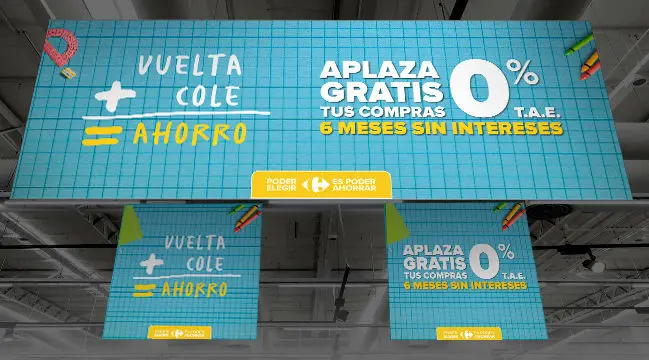 Foto prensa vuelta al cole Carrefour