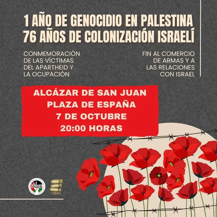 Concentraci&oacute;n por Palestina