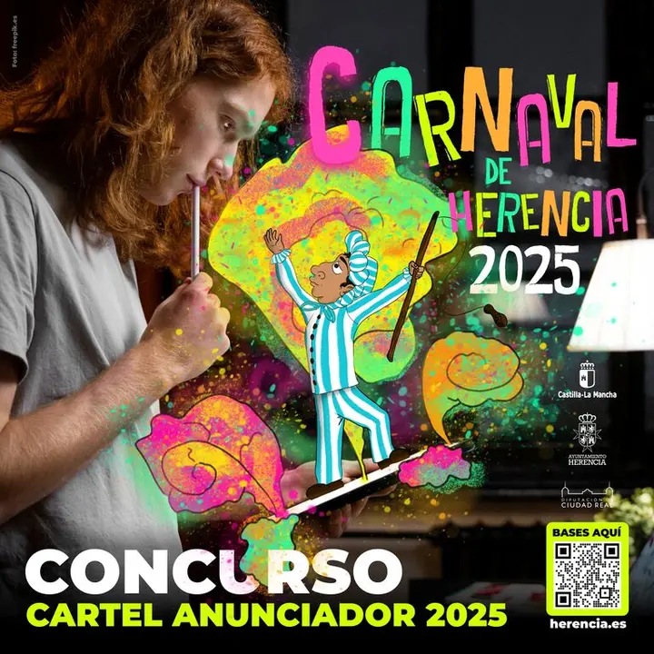 promo cartel anunciador carnaval 2025