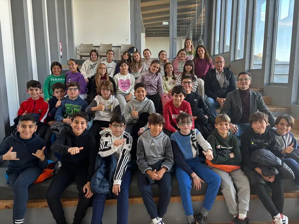 Visita escolares ayto