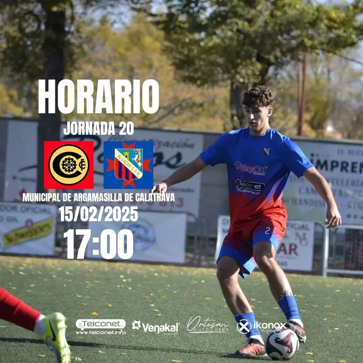 cartel CF Calatrava vs Alcazar CFD 1