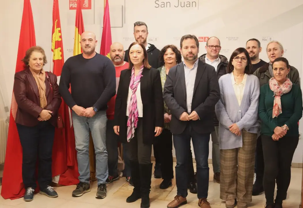 Ejecutiva del PSOE en Alcazar