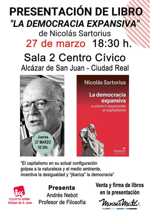 CARTEL PRESENTACION LA DEMOCRACIA EXPANSIVA