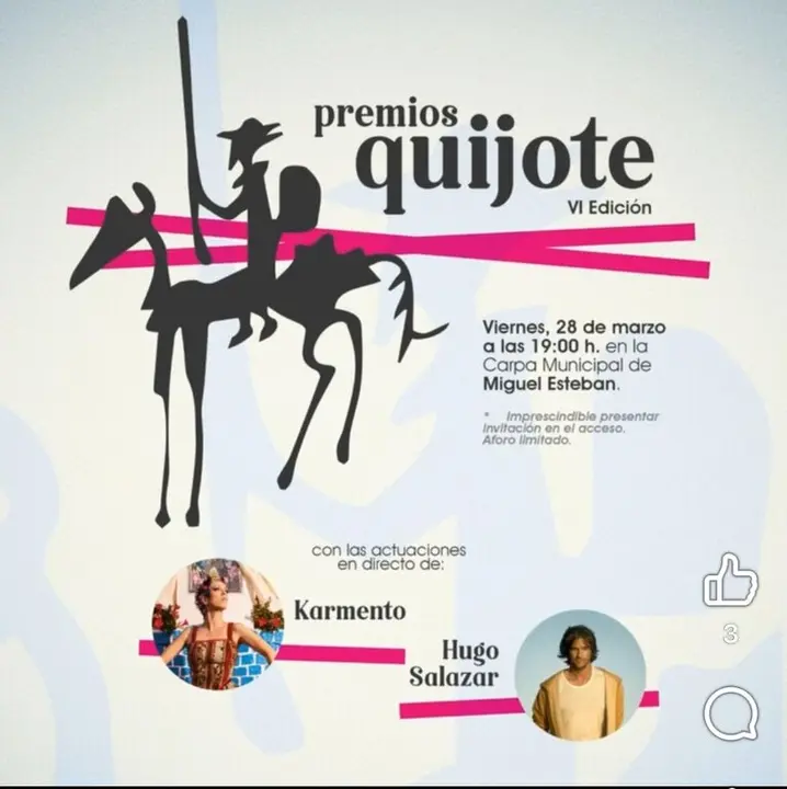 CARTEL GALA PREMIOS QUIJOTE