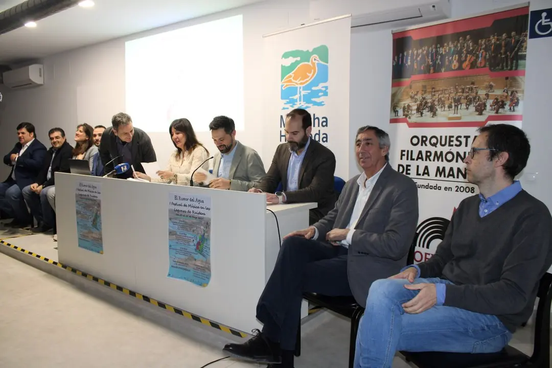 Blanca Fern&aacute;ndez en presentaci&oacute;n Festival Lagunas de Ruidera 1