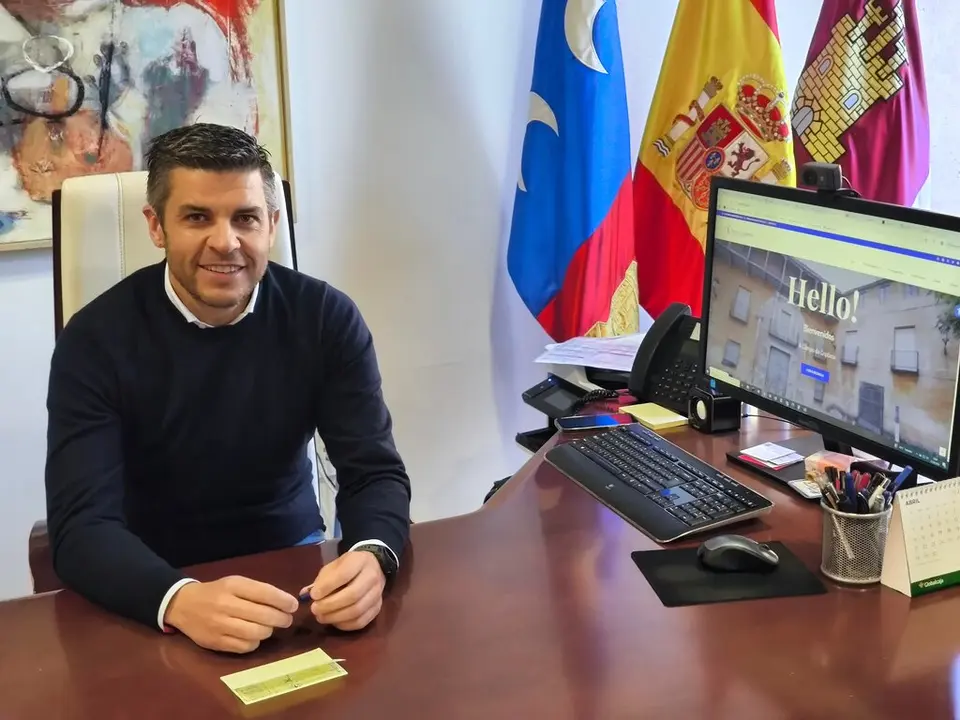 Santiago L&aacute;zaro, alcalde de Campo de Criptana