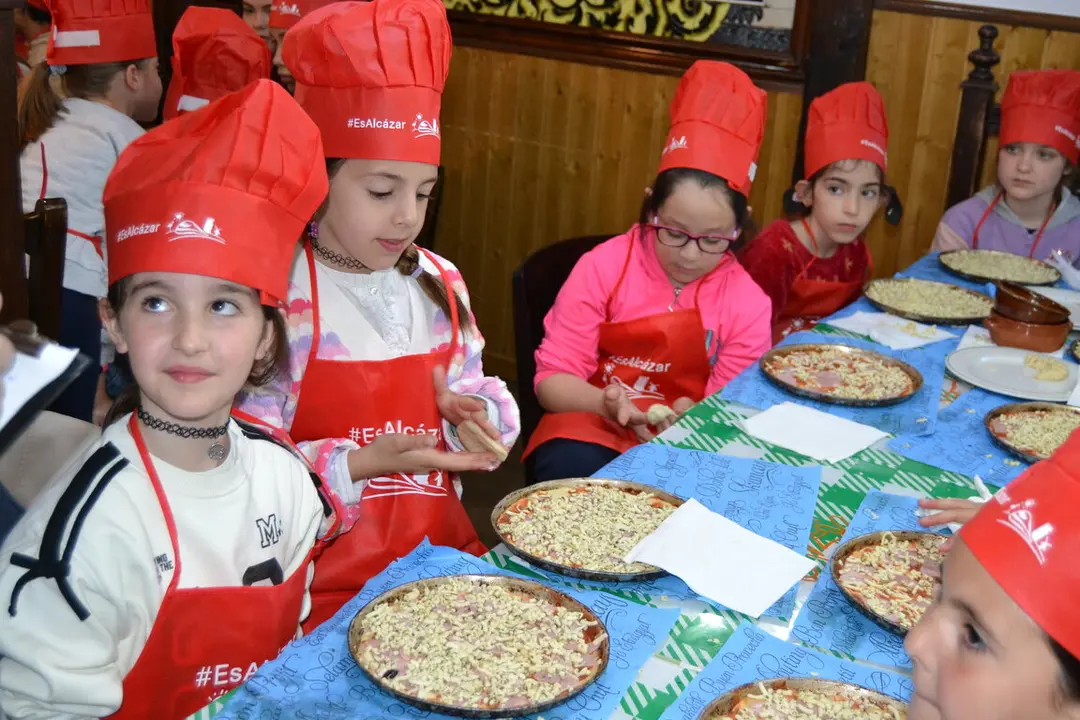 taller de pizzas infantil en las Cancelas (10)