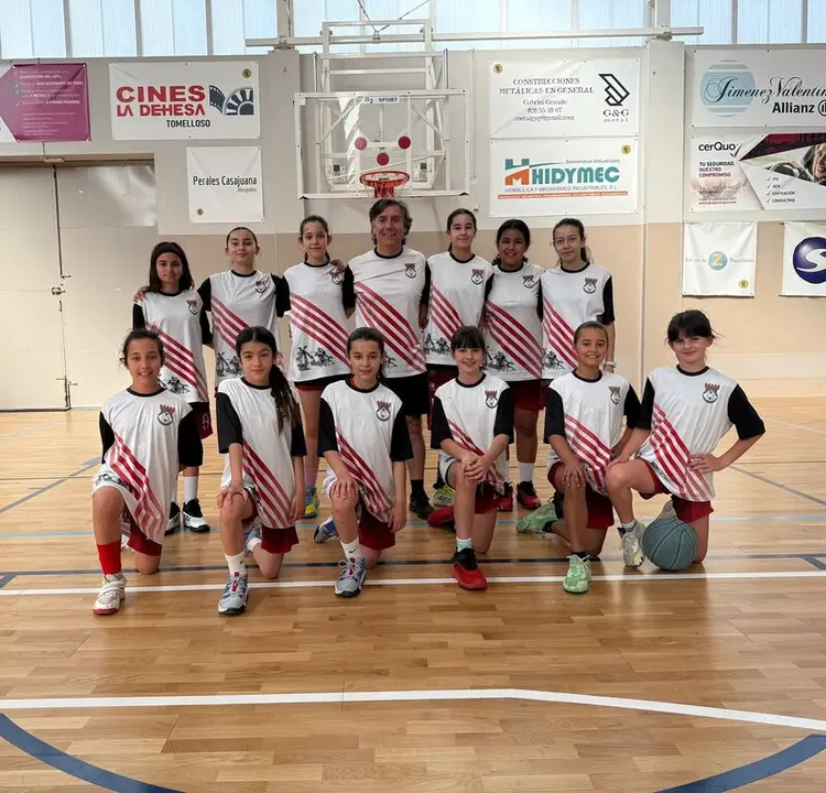 3 alevin femenino en Tomelloso