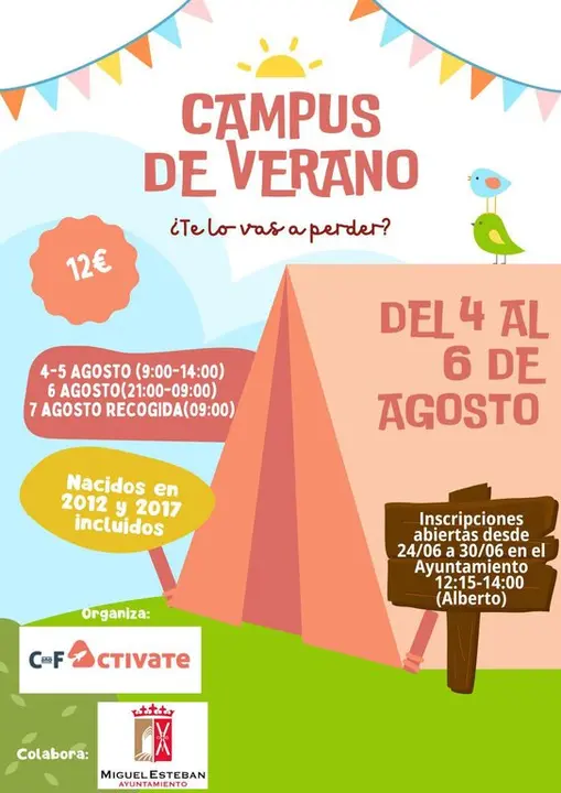 CAMPAMENTO URBANO MIGUEL ESTEBAN