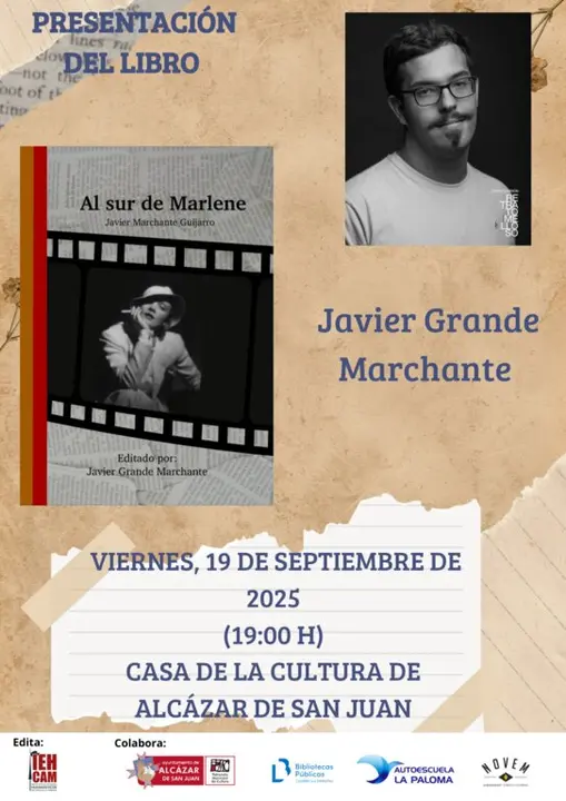 Presentaci&oacute;n libro _Al Sur de Marlene_Javier Grande IEHCAM
