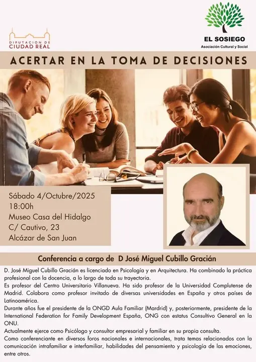 CONFERENCIA SOSIEGO 4.10.25