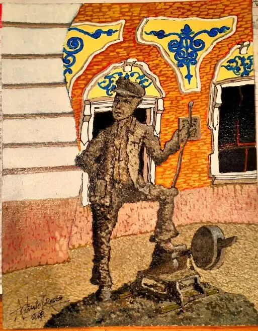 Obra del artista alcazare&ntilde;o Antonio Tom&aacute;s Romero