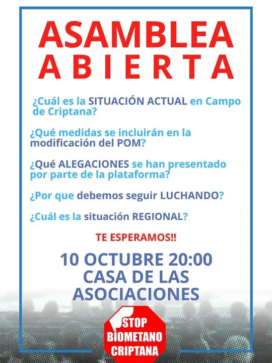 Cartel Asamblea Octubre