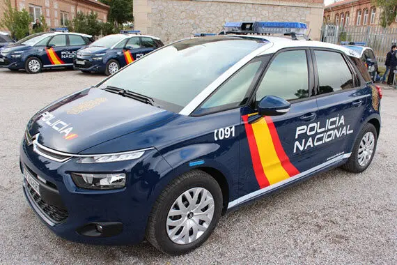 policia nacional coche