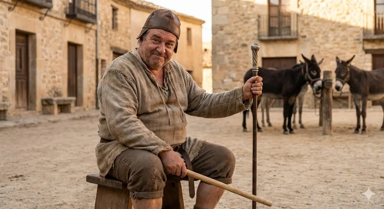 Teniendo yo el mando y el palo