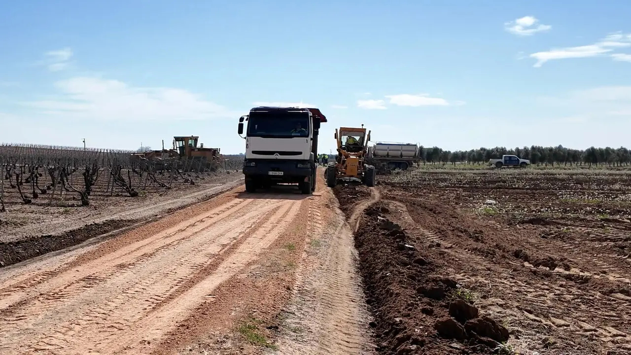 Campo de Criptana arreglo caminos