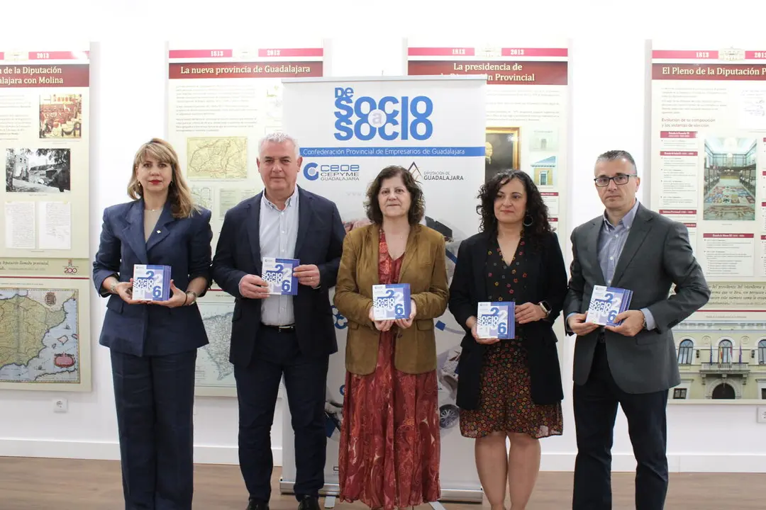 CEOE-CEPYME Guadalajara y Diputaci&oacute;n Provincial presentan la 19 edici&oacute;n de la gu&iacute;a de empresas de Socio a Socio 2026