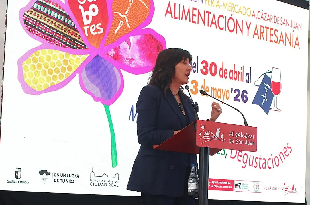 Blanca Fern&aacute;ndez inauguraci&oacute;n Feria de los Sabores 03