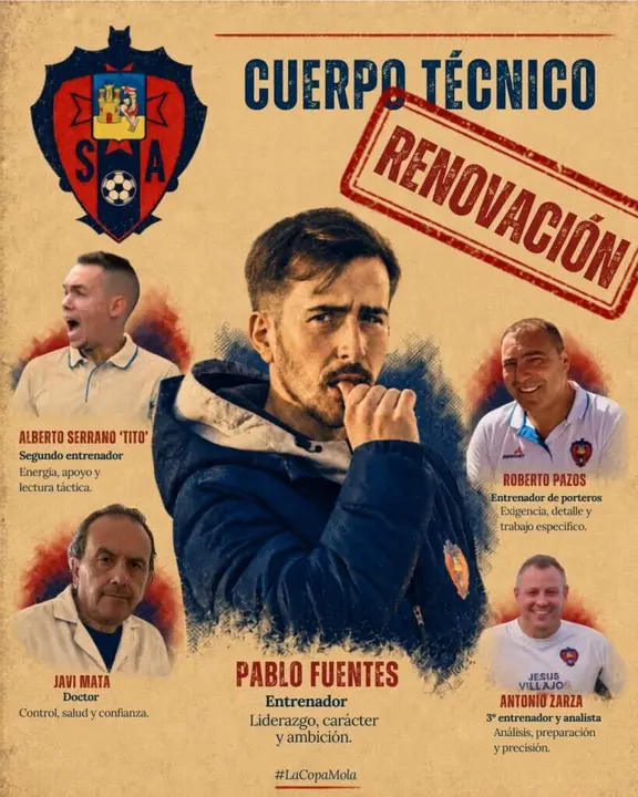 1 renovacion cuerpo t&eacute;cnico sporting de Alcazar