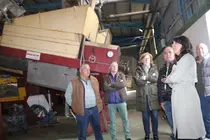 Blanca Fern&aacute;ndez visita cooperativa Arenas de San Juan 3