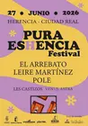 1. Festival Pura Eshencia. Cartel