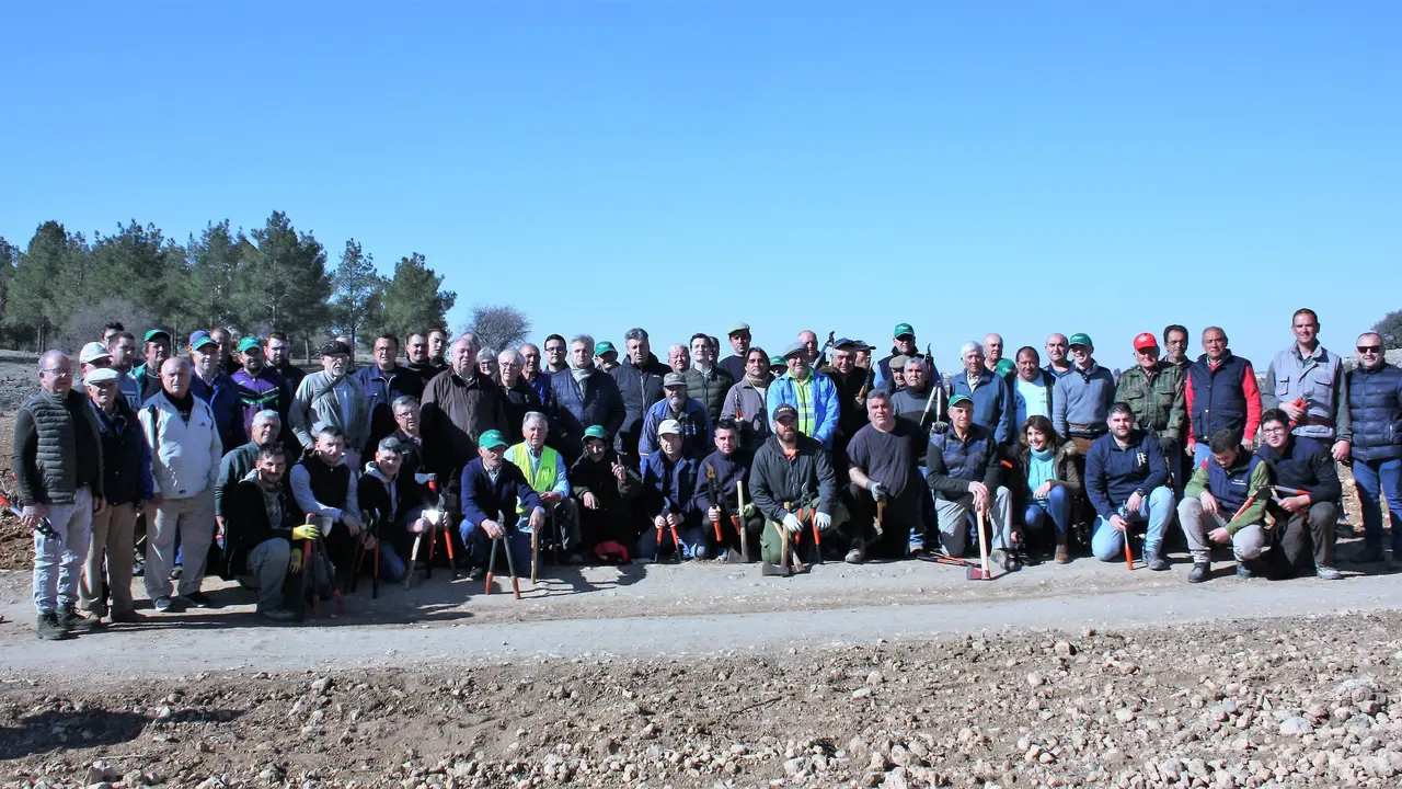 concurso de poda, foto de grupo