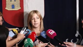 Ana Isabel Abeng&oacute;zar, portavoz del grupo socialista en las Cortes regionales