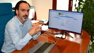 Alejandro Bernal, gerente de Aguas de Alc&aacute;zar