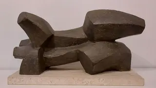 GARC&Iacute;A DONAIRE JOAQU&Iacute;N - TORSO TUMBADO - 28X58X19 - BRONCE